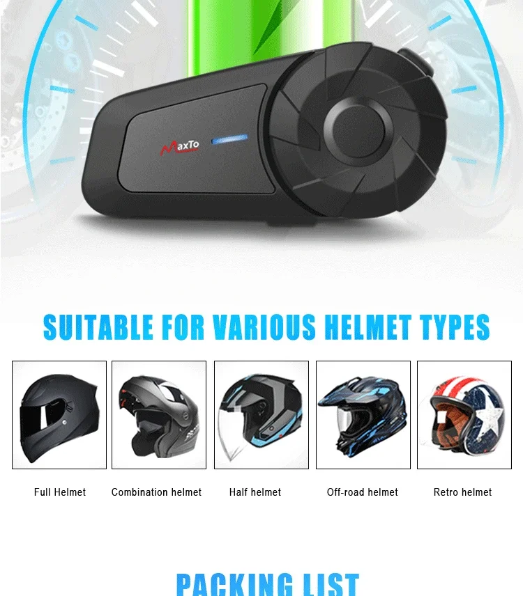 Maxto MX1     , IPX6  ŰŰ, 2 ο ŰŰ, Ÿ 500 m