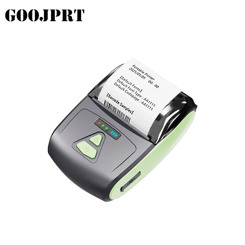Portable Mini Impresora Receipt Printer Wireless Type-C 58mm Bluetooth Thermal Printer POS Bill Mobile Printer mini printer sticker Printers