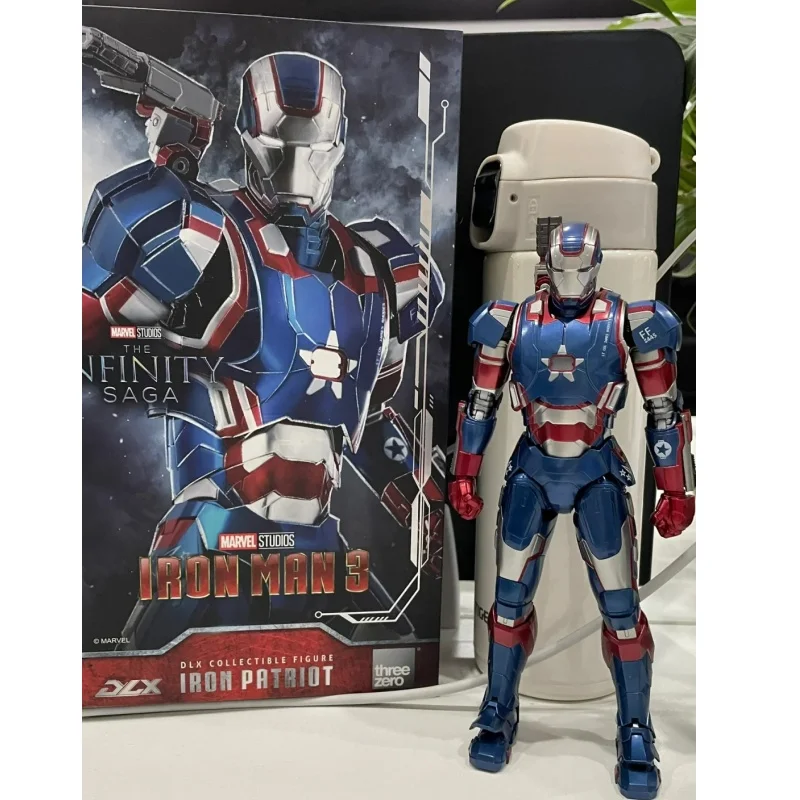 

TREEZERO 1/12 Iron Man Alloy Patriot Action Figure Model Toy