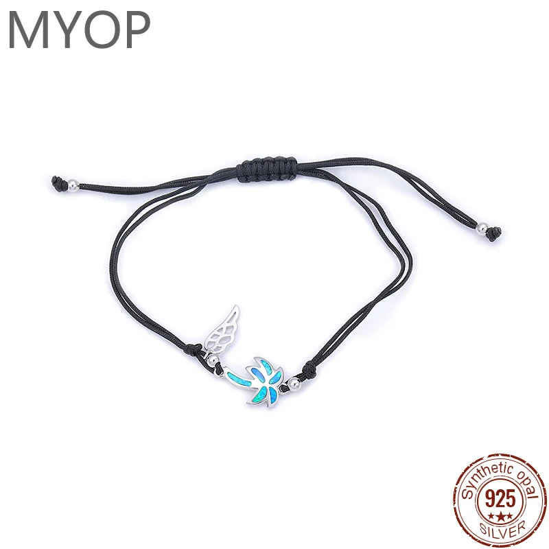 Myop Sunlit Town Manor Splendor Bracciale Opale In Argento Sterling 925
