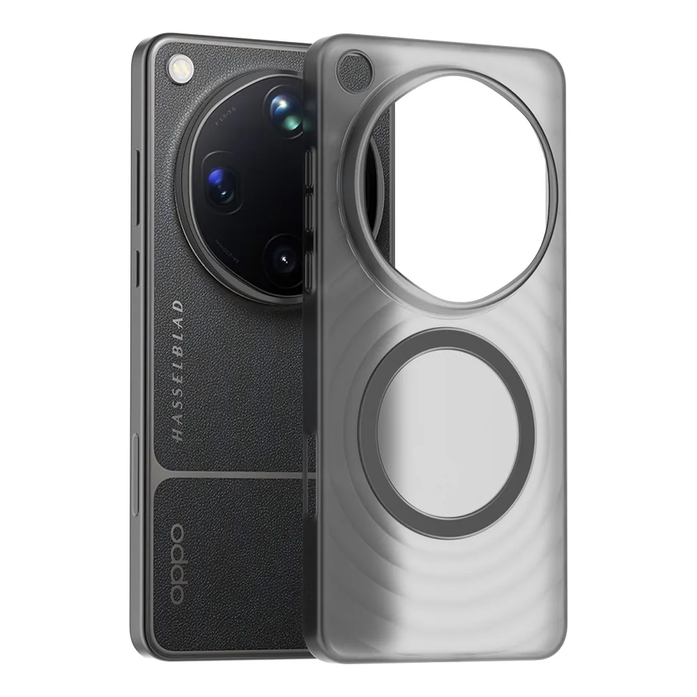 Fashion Ultra Slim Translucent Wave Pattern Magnetic Case, Anti-drop Full-protect Cover