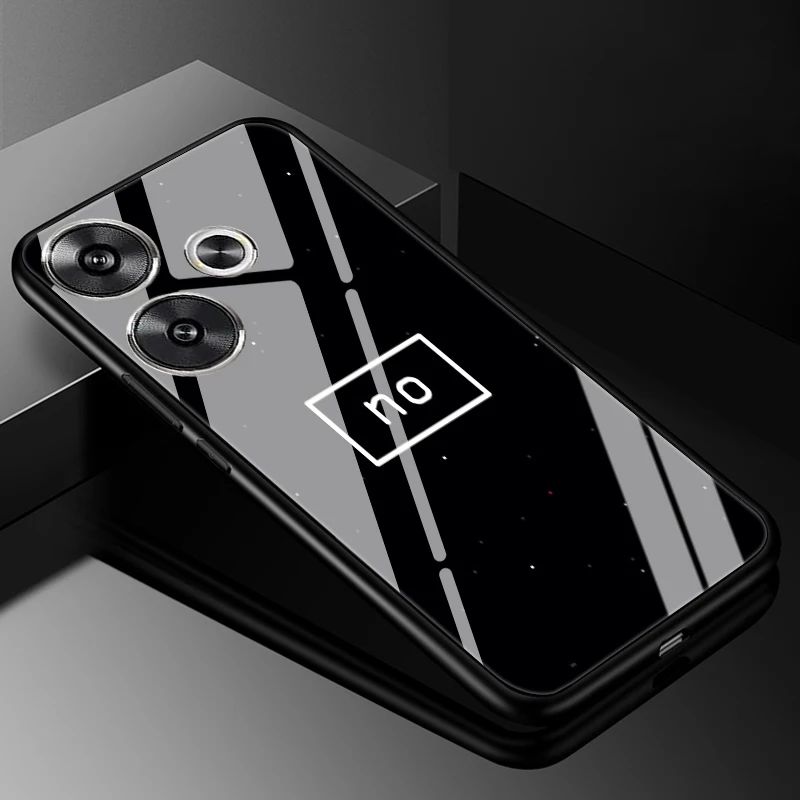 Premium Tempered Glass Hard Back Bumper Case Cover