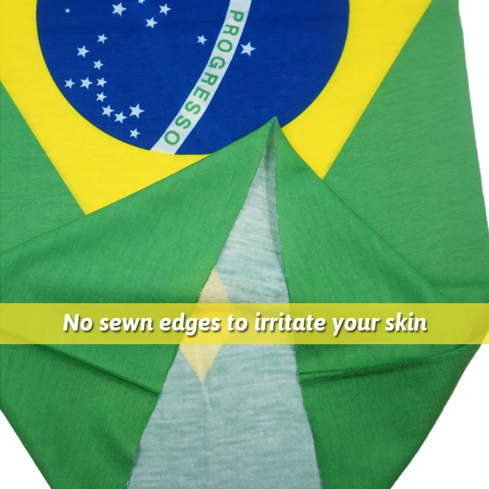 Lithuania Flag Bandanas Summer Outdoor Neck Gaiter Sun Protective Face Mask Cover Breathable Tube Cycling Scarf Hiking Headband 5