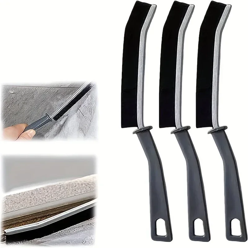 Haushaltsreinigungsbürste Badezimmer-Schrubber Heizkörper-Fugenreinigungsbürste Multifunktionale Dünne Bürsten Langer Griff Ergonomisch – Detail 1