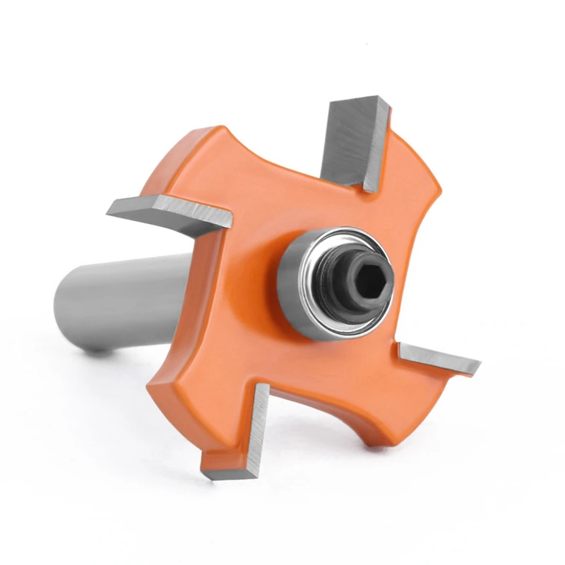 

Оранжевый шаровой Т-образный нож 8 мм с 4 лезвиями, шлифовальный нож, прорезной нож, обрезной станок, фреза, инструмент