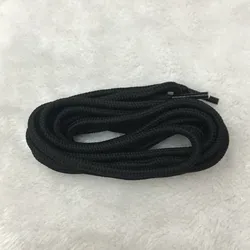 Premium Durable Polyester Shoelaces - Classic Round Design in 21 Colors, Multiple Lengths Available - 70cm (Black)