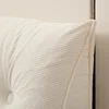 Large Wedge Backrest Pillow with Filler Reading Large Backrest Adult Backrest, Comfort Soft Bed Rest, Home DecorLumbar Cushion 2