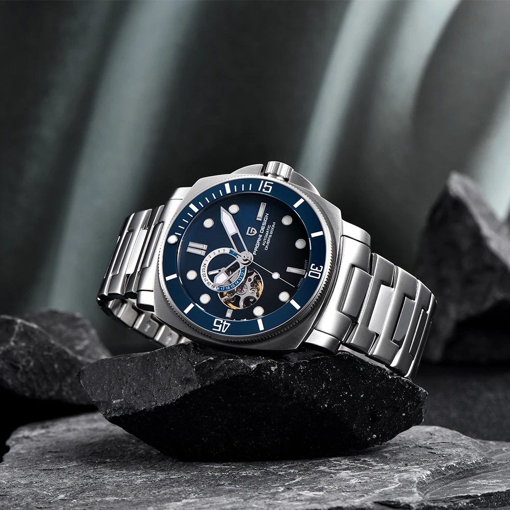 PAGANI DESIGN Luxury Men Mechanical Watch Fashion Sapphire 200M Waterproof Automatic Wacth for Men Timecode Relogio Masculino 2