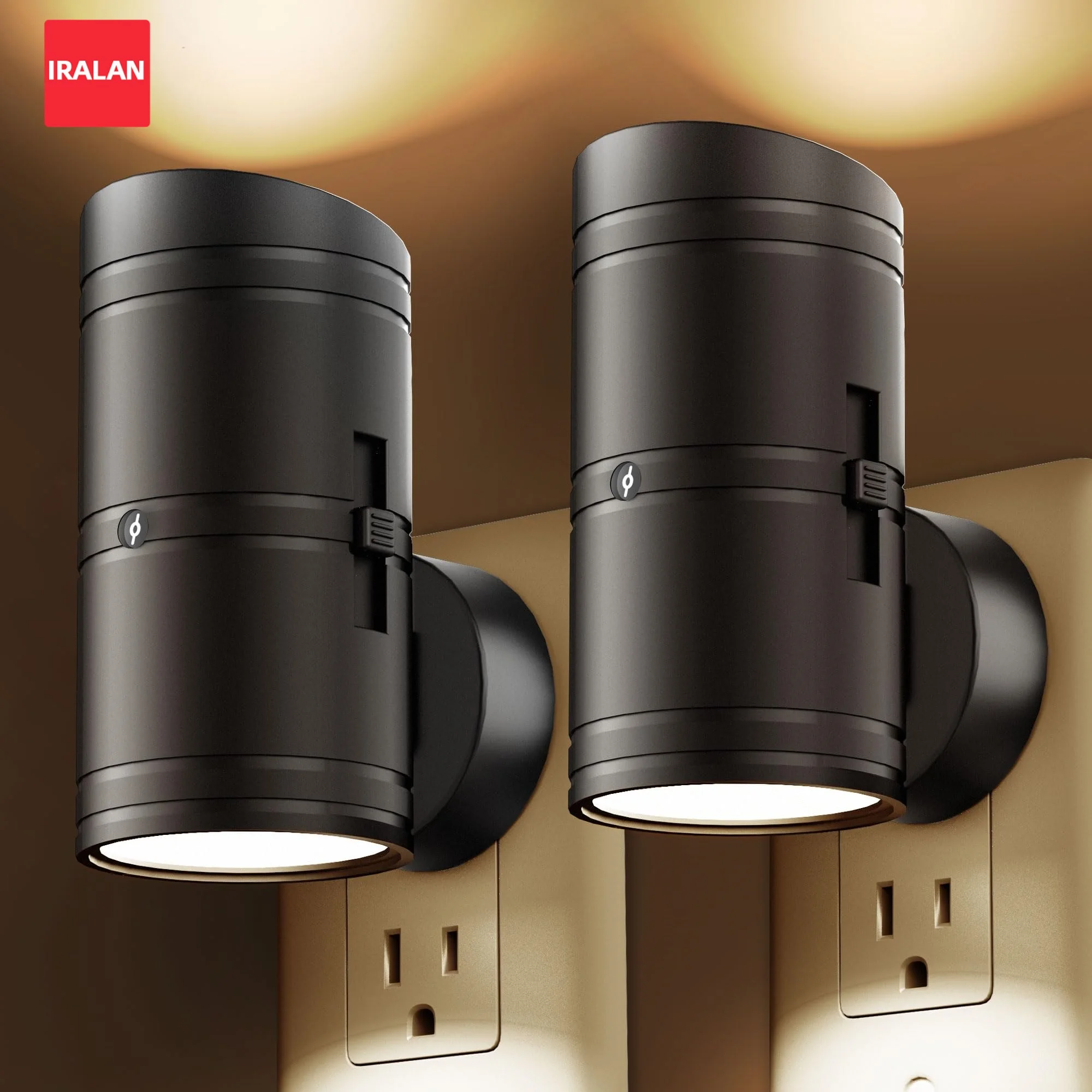 Warm LED Wall Sconce Light
