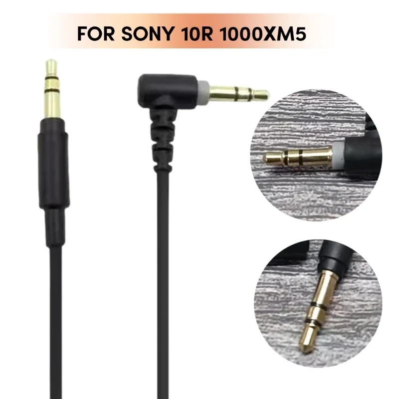 

120cm Replacement 3.5mm to 2.5mm Headset Cable for 10R 1000XM5 100AAP 100ABN Headphones Wear resistant Headset Cord
