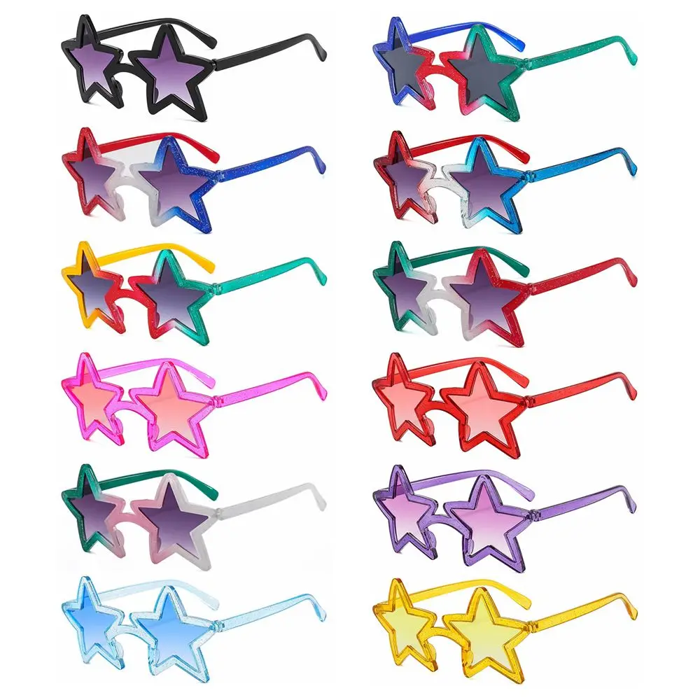 

Vintage Eyewear Summer Beach Pentagram Glasses Star Shape Sunglasses Sunglasses for Women Sun Glasses