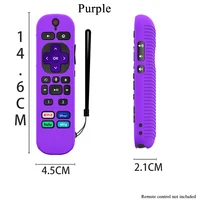 Silicone Case Protective Cover For TCL Roku Voice Remote Pro TV Remote Control Sleeve Protector Dustproof All-Inclusive 1
