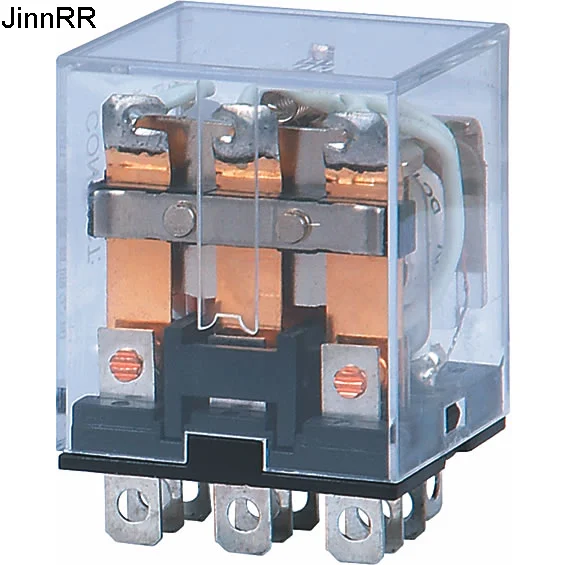 

10pcs Ly3nj intermediate relay AC220V dv24v 11 pin hh63p JQX-13F / 3Z high power