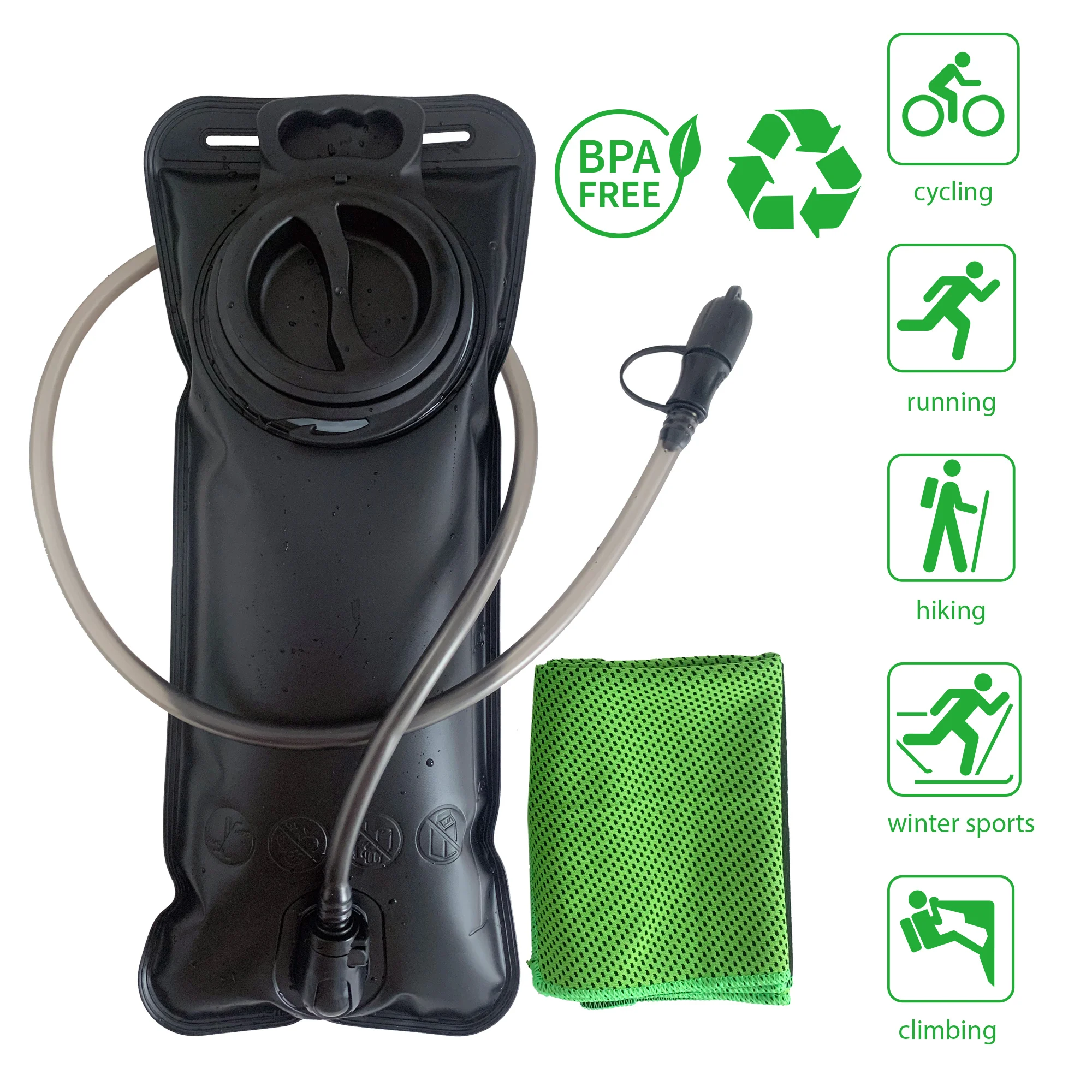 AXENWaterBladderWaterReservoirHydrationPackStorageBagBPAFree