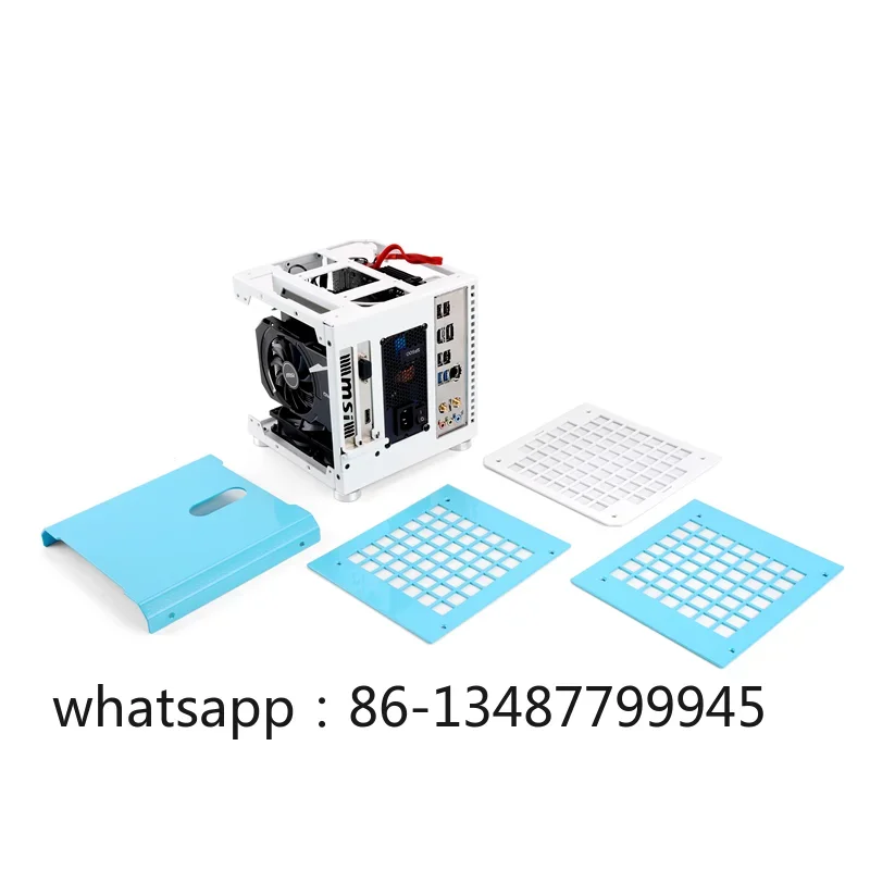 MC18 Little 6.3L Desktop Elf ITX&SFX Power Supply Ultra Mini Portable All-aluminum Chassis