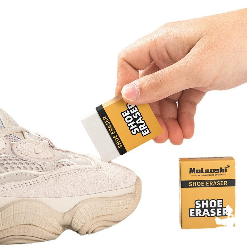 1PC Little White Shoe Cleaner Suede Eraser Shoe Cleaner Suede Ball Shoes Small White Shoes Decontamination Dry Cleaning Eraser 4