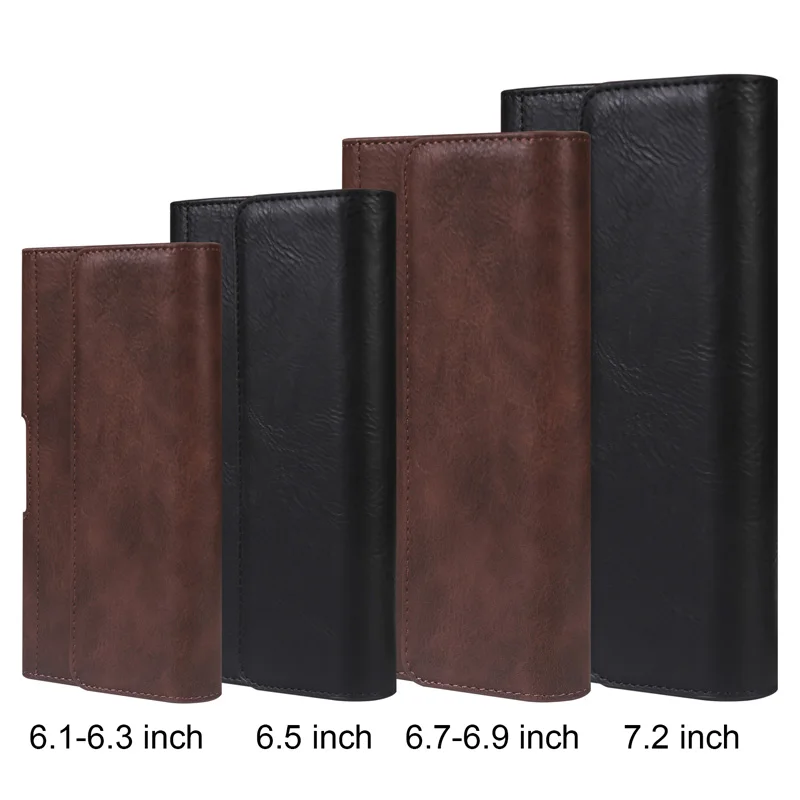 Universal Horizontal Rubber Band Cell Phone Belt Pouch