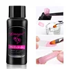 Nail extension glue set, special manicure set for beginners, pink glitter powder, manicure light therapy nail polish glue set 5