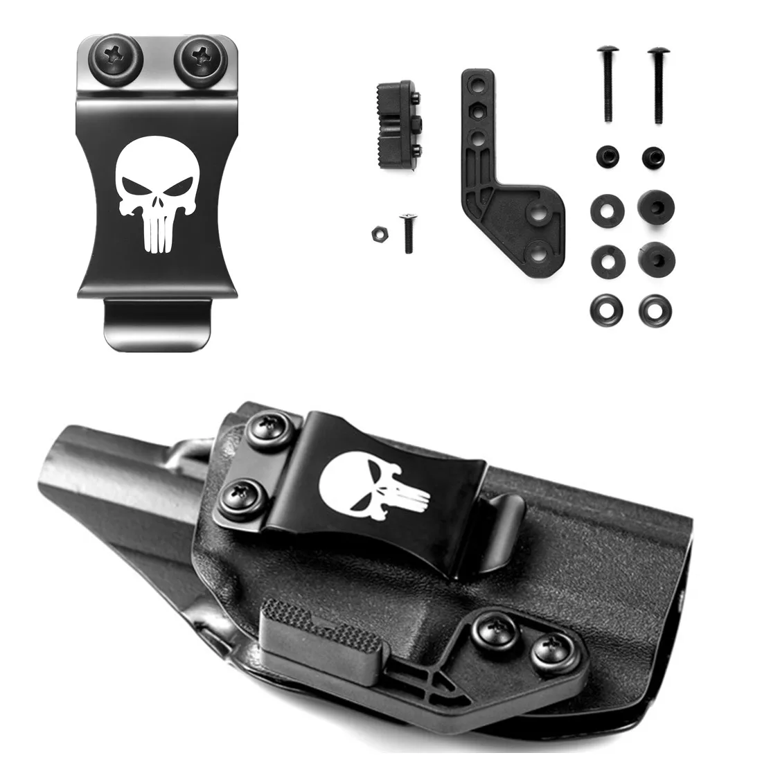 Inside the Waistband kydex IWB Internal Holster For CZ P10 C F S Full Size compact subcompact Concealment clip Concealed Carry