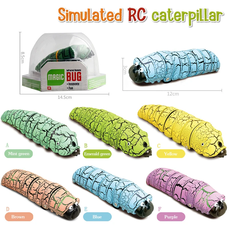 Remote Control Caterpillar Robot Toy for Kids