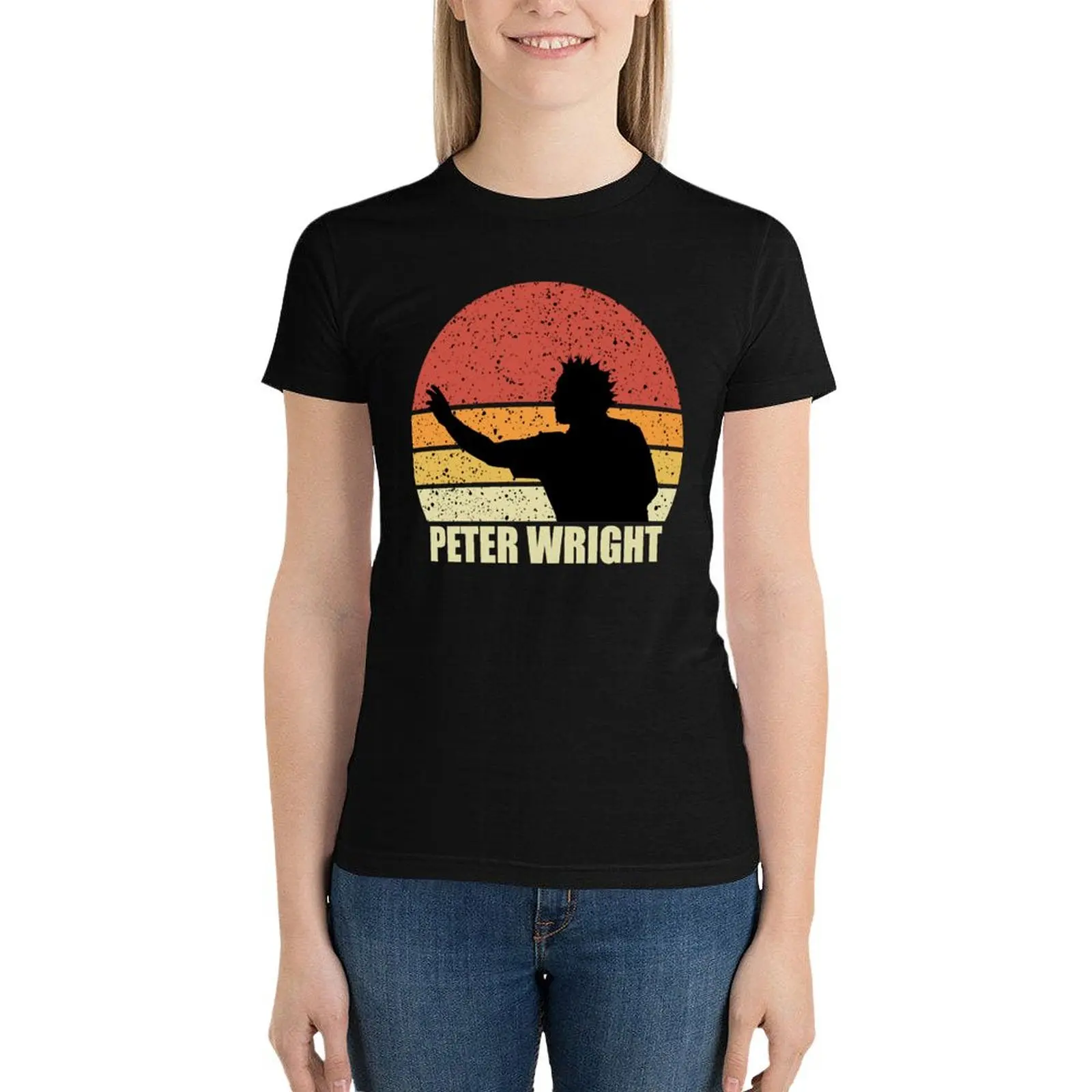 

Darts - Peter Wright T-Shirt shirts graphic tees hippie clothes lady clothes Female clothing t-shirts for Women cotton