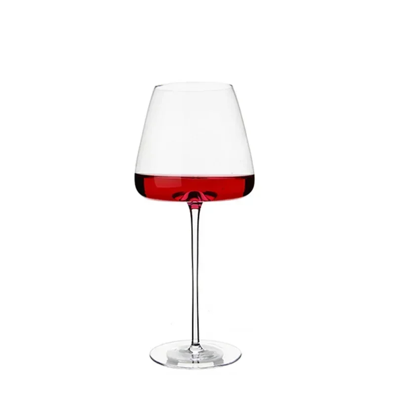 2pcs High-end Goblet Red Wine Glass Kitchen Utensils Water Grap Champagne Glasses Bordeaux Burgundy Wedding Square Party Gift glass drinkware