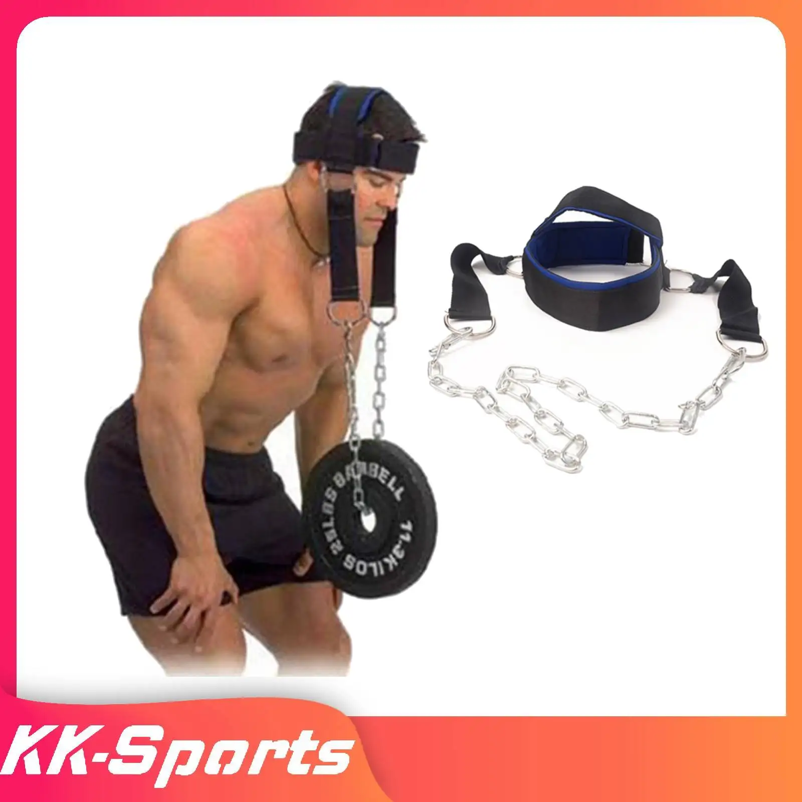 

Head Neck Power Training Weight Bearing Cap Weight Lifting Straps Exercise Strap Adjustable For Gym Fitness Weight Accessories