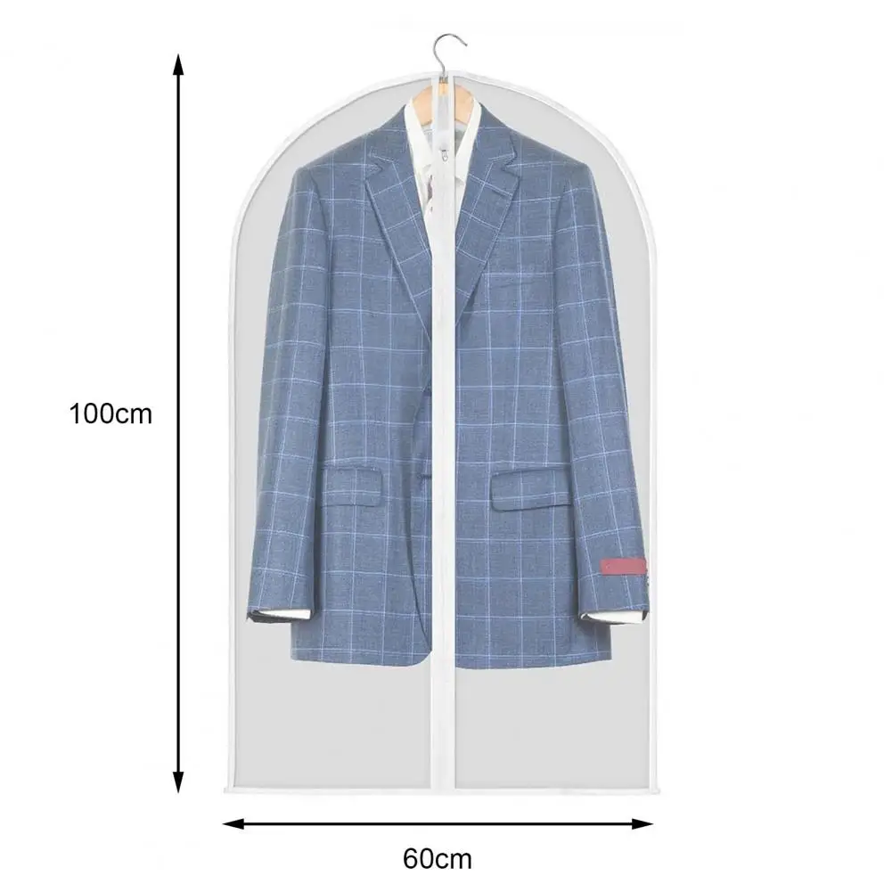 Clothes Bags Translucent Garment Bags with Zipper for Wardrobe Organization Reusable Suit for Clothes for Clothing 6