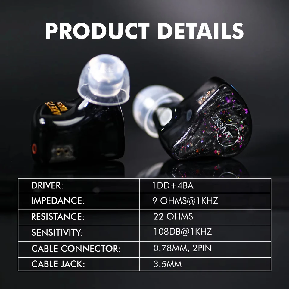 ZiiGaat x Fresh Reviews Arete 1DD4BA Hybrid IEM In-Ear