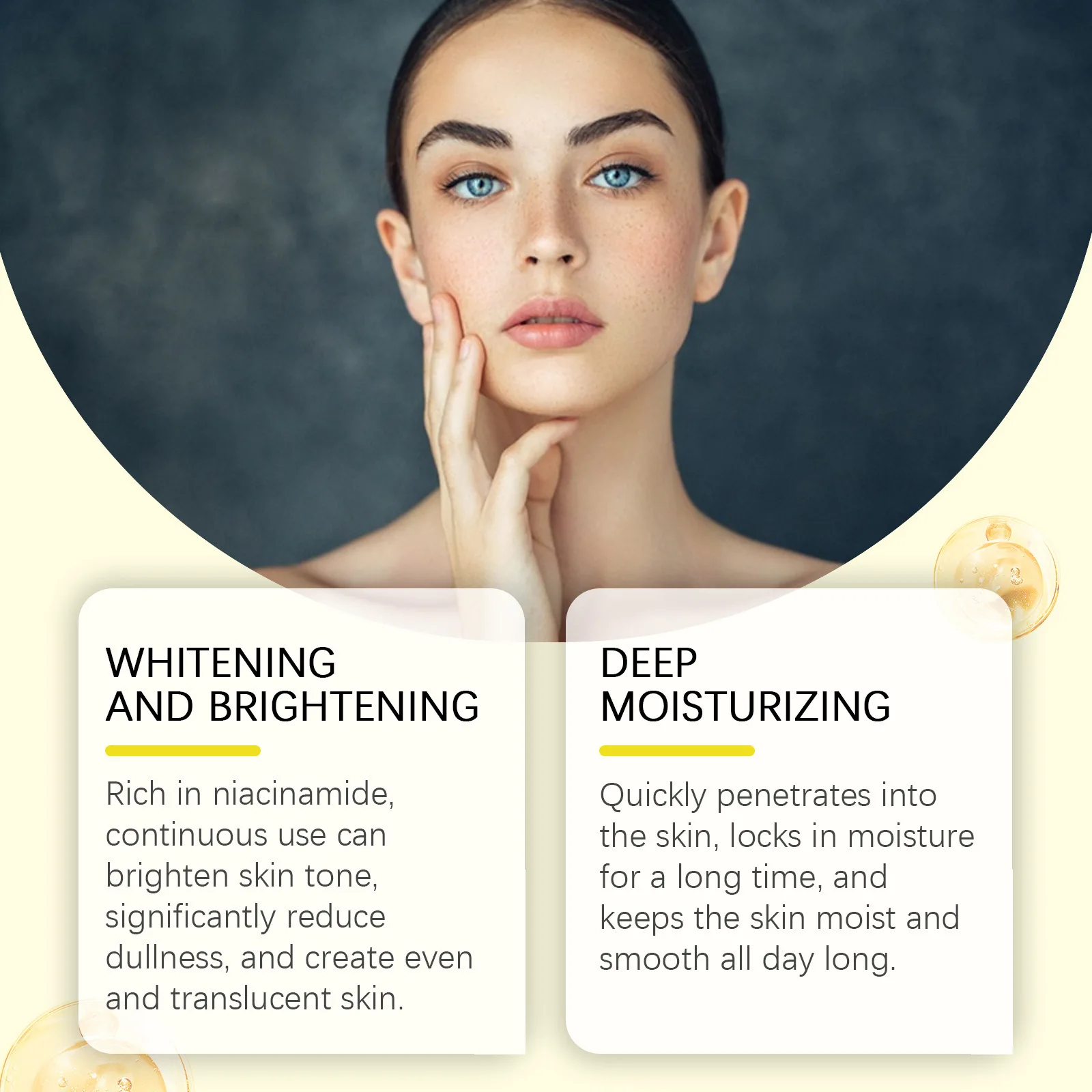 Niacinamide Face Serum Dark Spots Removal Brightening Rejuvenating Fade Melasma Hydrating Anti Wrinkle Vitamin B3 Essence 5
