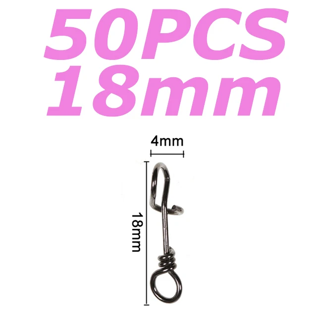 25 O 50 Uds. Snap De Pca Con Mosca Cambio Rápido Para - Foto 3