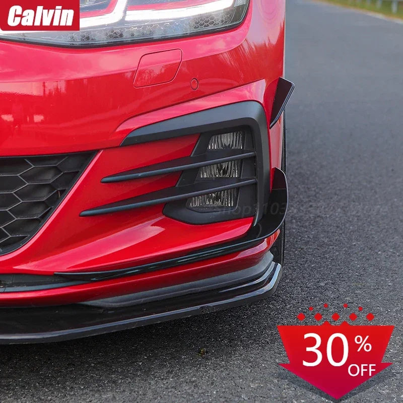 4pcsFrontBarWindKnifeDecorativeStripExteriorcarAccessories