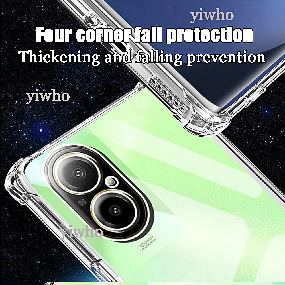 Shockproof Transparent Clear Silicone Phone Case