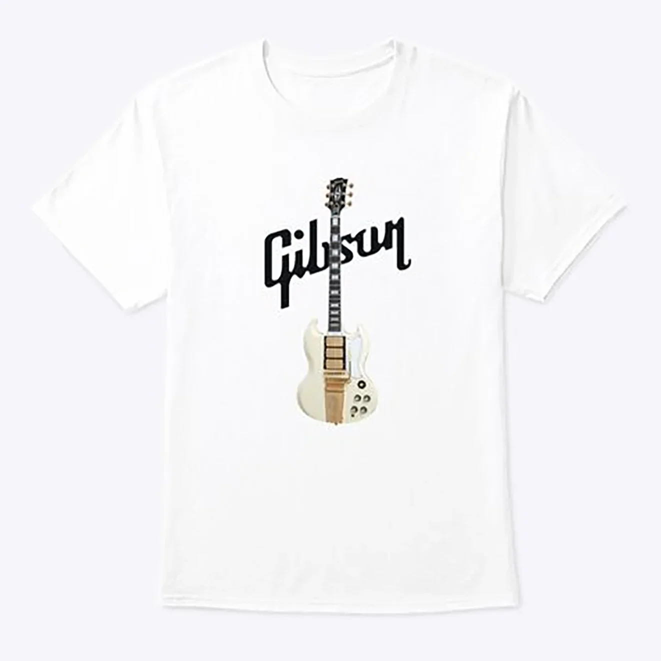 T-Shirt Gibson Sg Custom 1963