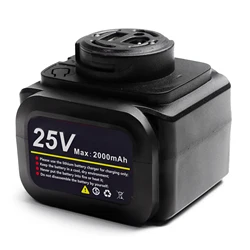 T TOVIA 16.8V/21V/25V Li-Ion Battery Discharge Rechargeable Battery Replacement for Cordless Electric Tools For Power Tools