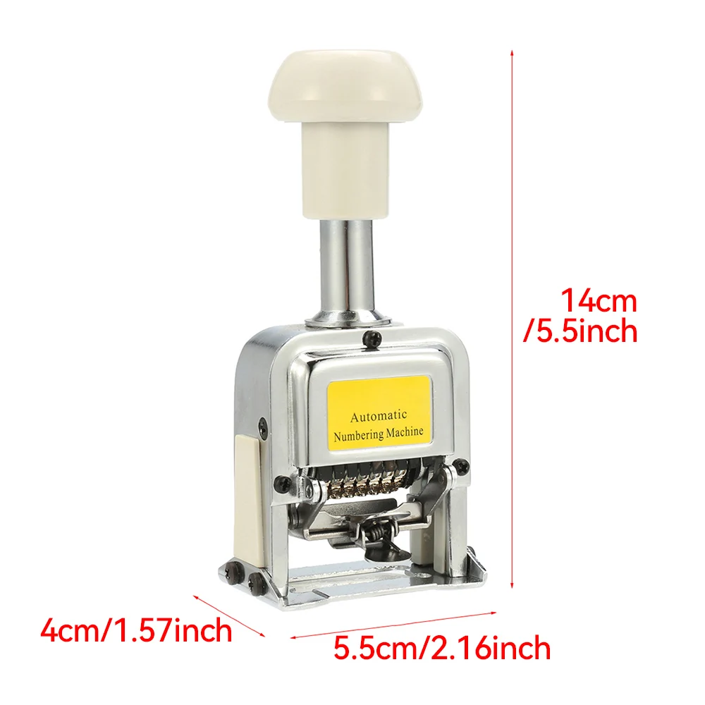 Automatic Number Machine Stick Stamp 7 Digit Numbering Machine Number Coding Page Chapter Marking Digital Stamp