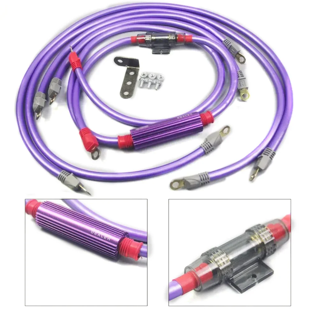 15GA Grounding Cable H KS Voltage stabilizer Alternator Cable Grounding Nano Set Fuel Saver Pick Up Improve