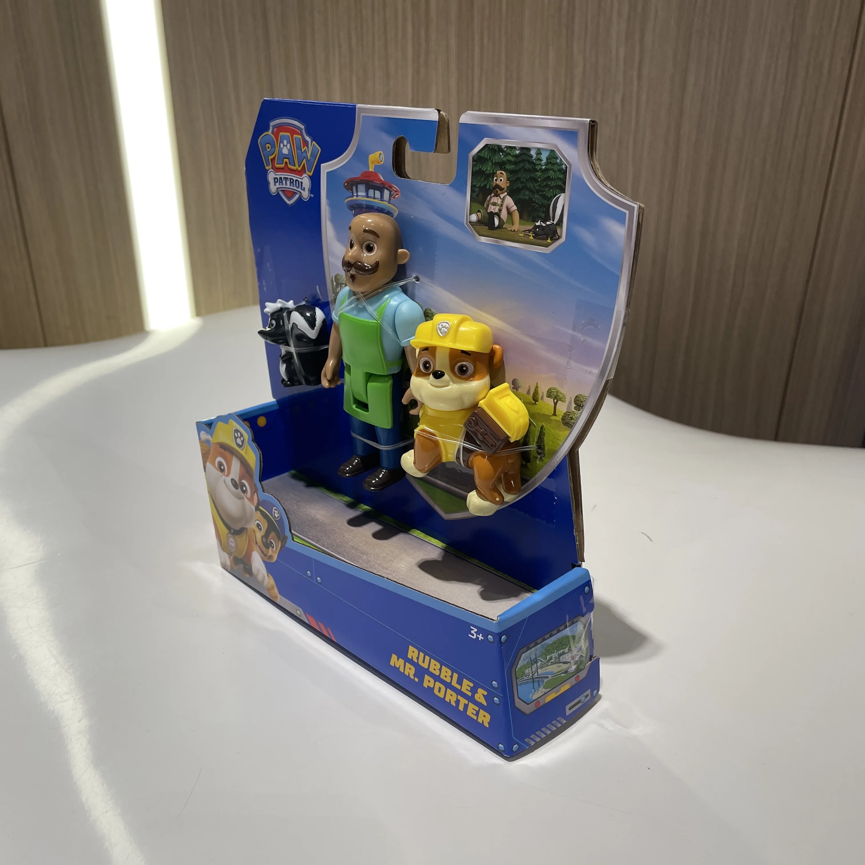 100% genuino Paw Patrol capitán turbo Mayor Goodway Chickaletta Humdinger Danny Yumi conjunto de figuras de acción niños
