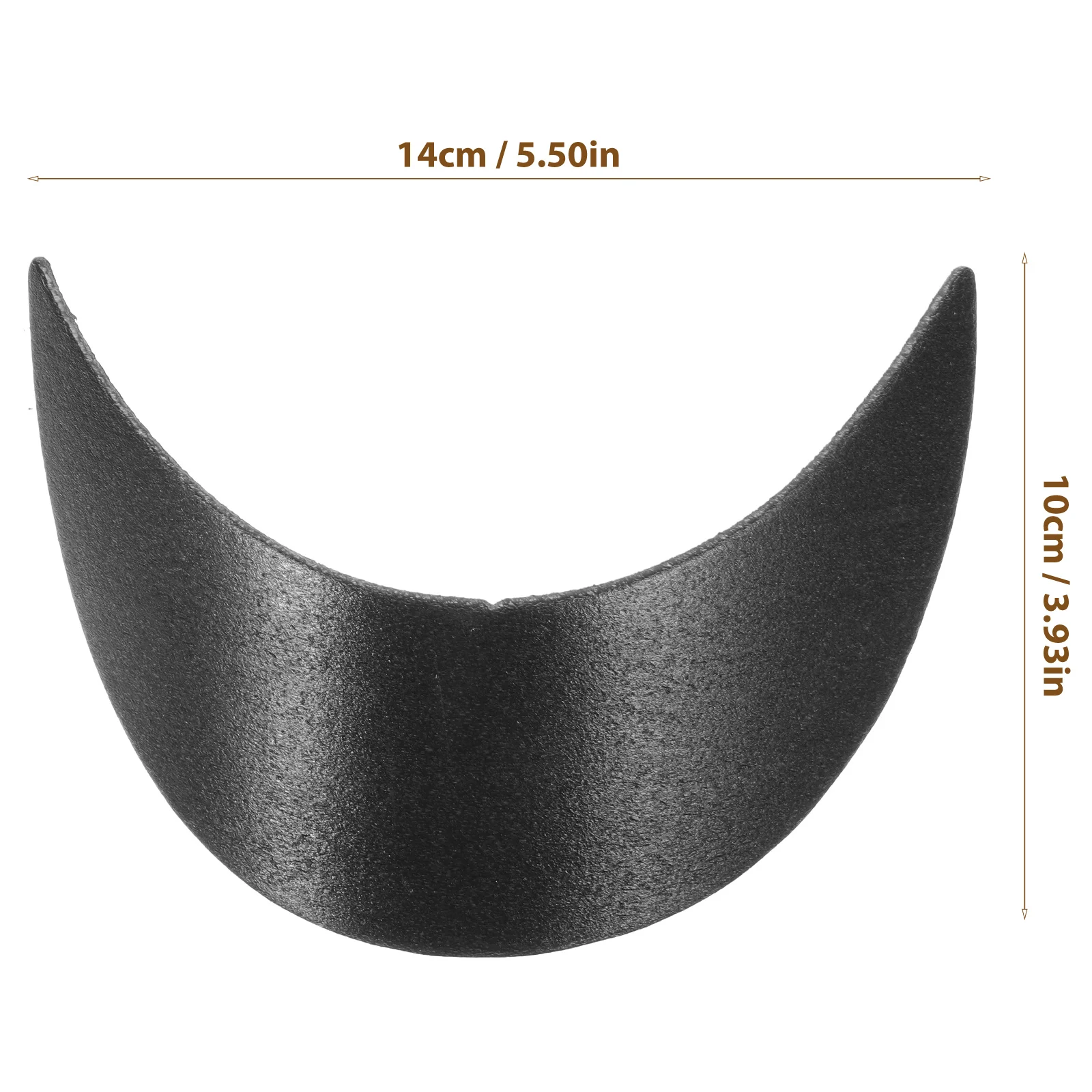 10pcs Baseball Cap Brim Peaked Hat Visor Shaper Inserts Sun Hat Shield Hat Support Caps Liners -In Peaked 6