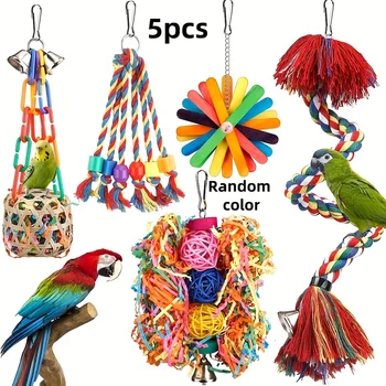 5-Piece Parrot Toy Set 1