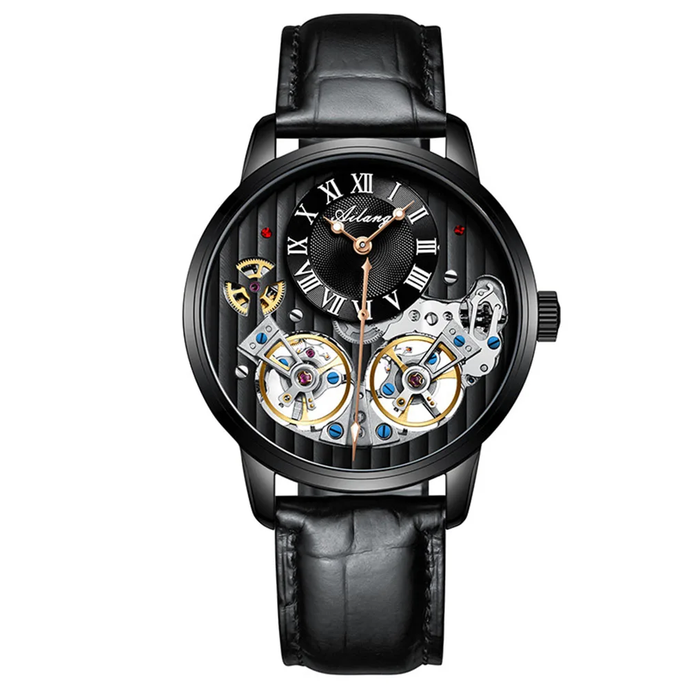 

AILANG Fashion Men's Tourbillon Sport Watch Automatic Mechanical Waterproof Luminous Wrist Watches Men Clock Horloges Mannen