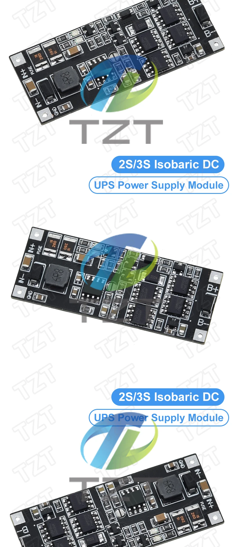 Tzt dc 12v/15v 50w 4a erhöht das Netzteil modul unterbrechung freie Strom versorgungs platine 2s 3s Lades chutzschutz modul – Detail 7