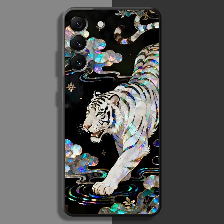 Mystic Clouds Dragon Tiger Phone Cover Case