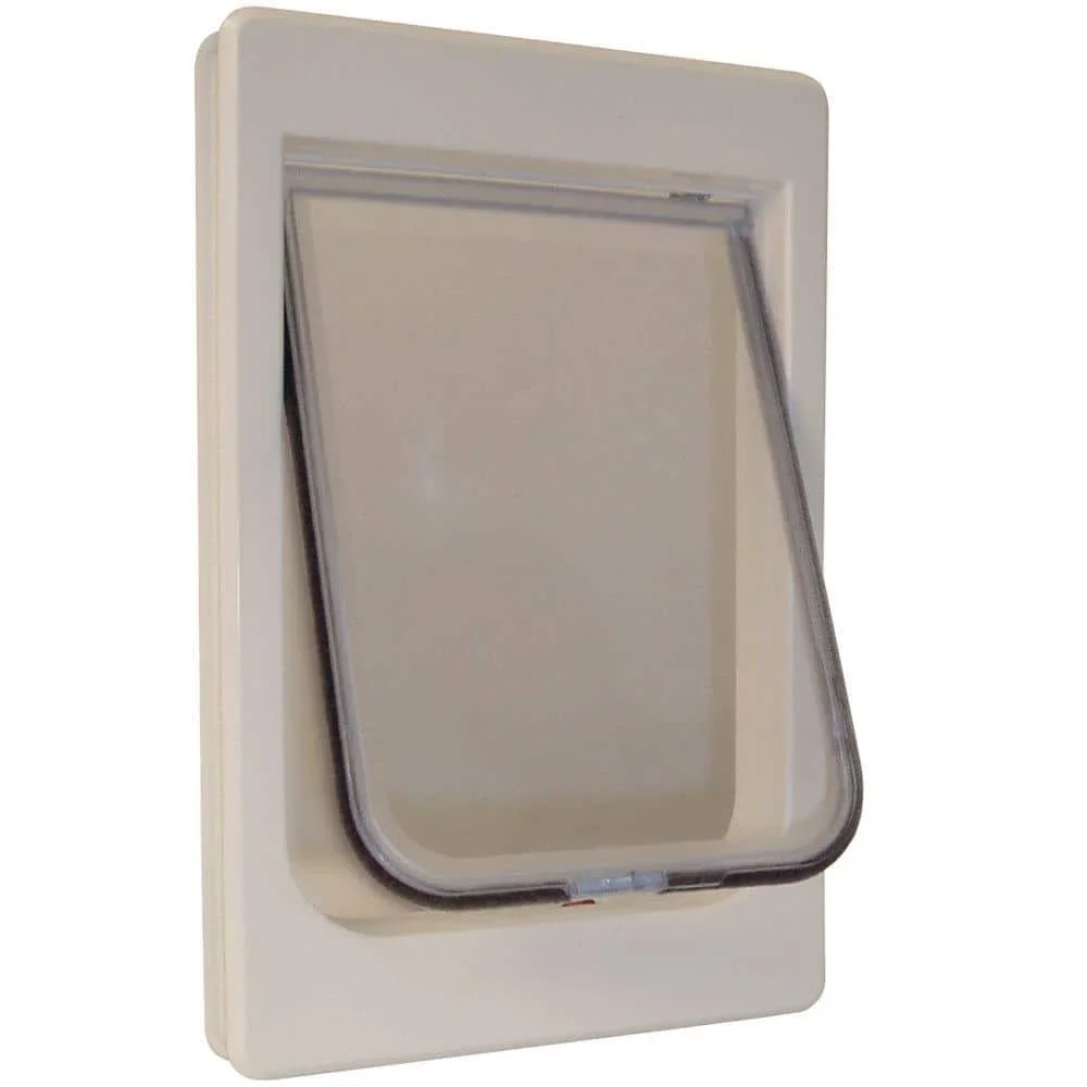 US 7.5 x 10.5 Large Chubby Kat Pet Door with Rigid Flap