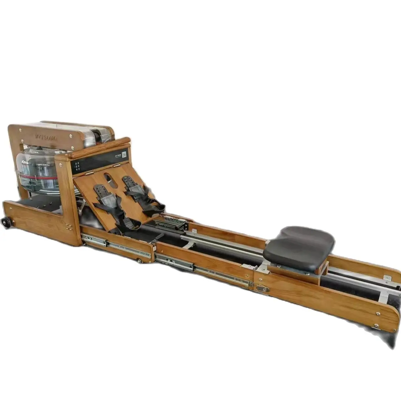 pull-type-wood-folding-rowing-machine-smart-home-wooden-water-rower ...