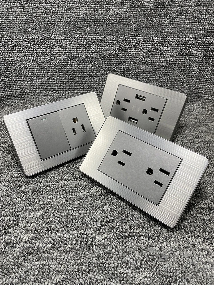 de aço inoxidável, México Tailândia Plugs, Dual