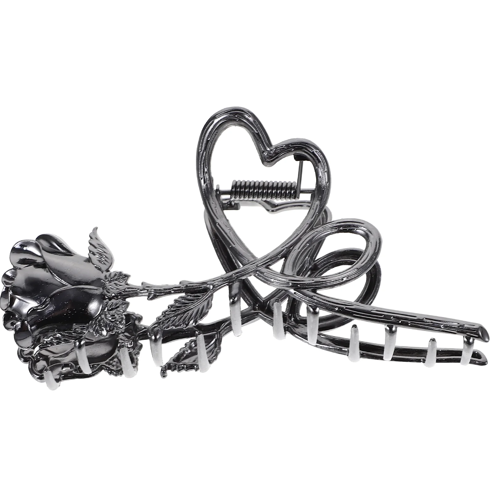 

Hair Pin Long Jaw for Women Cute Accessories Thick Clamps Flower Barrettes