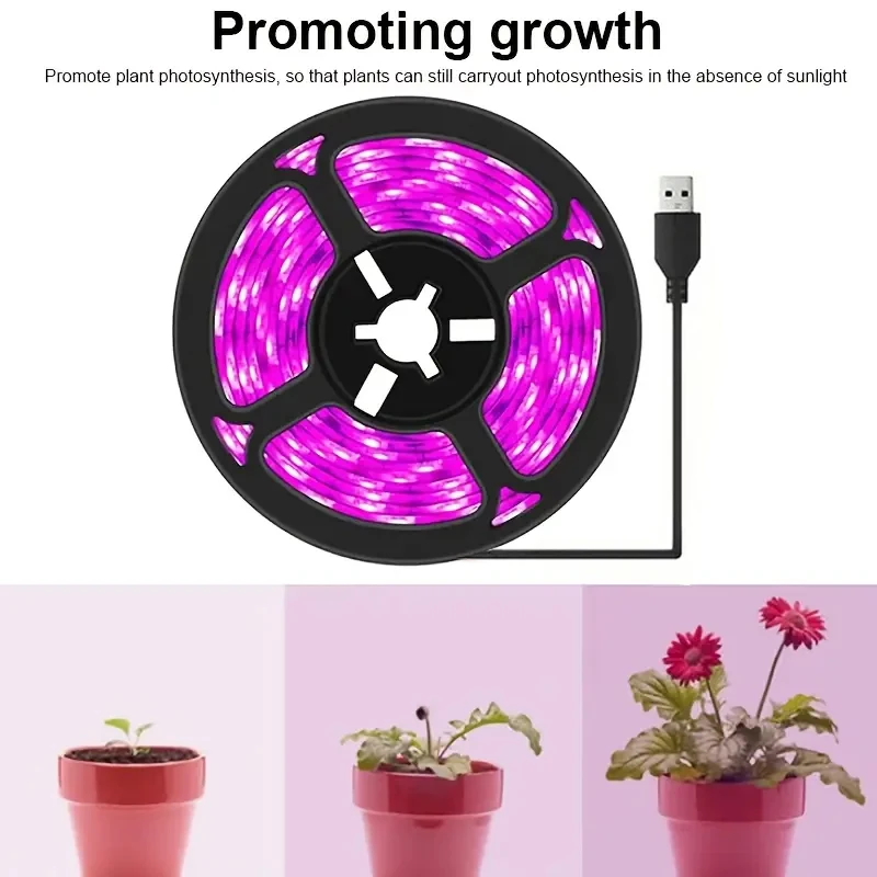 LED Grow Light USB Power Supply for Plants Flowers and Vegetables