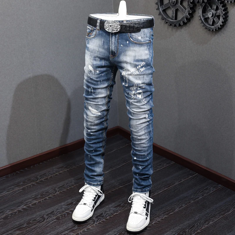 Рисунок 2 - Джинсы мужские в стиле ретро