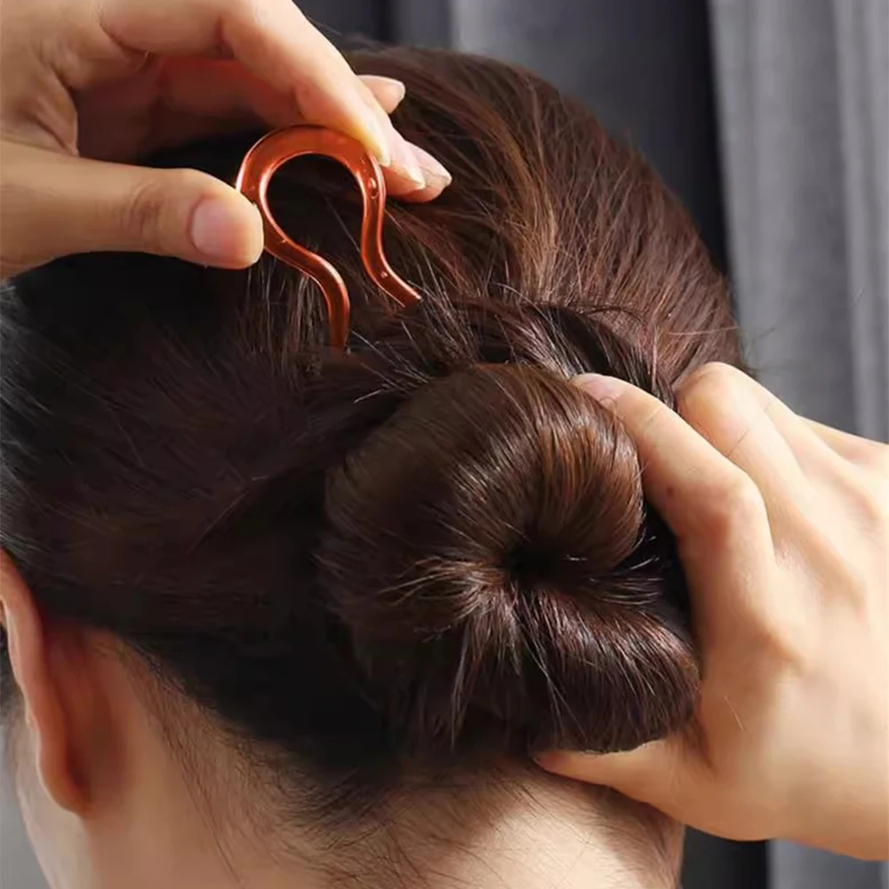 Hair Accessories Retro Hair Bun U-Shaped Hair Sticks Clip Barrettes Hairpins